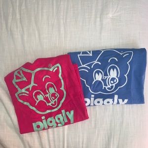 2 Piggly Wiggly T-shirt’s